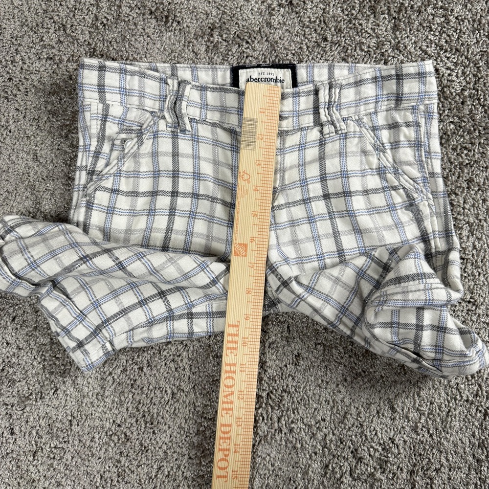 VTG Abercrombie Girls Bermuda Shorts Size 12 Y2K Cotton Preppy Old Money 2000s - Picture 9 of 9